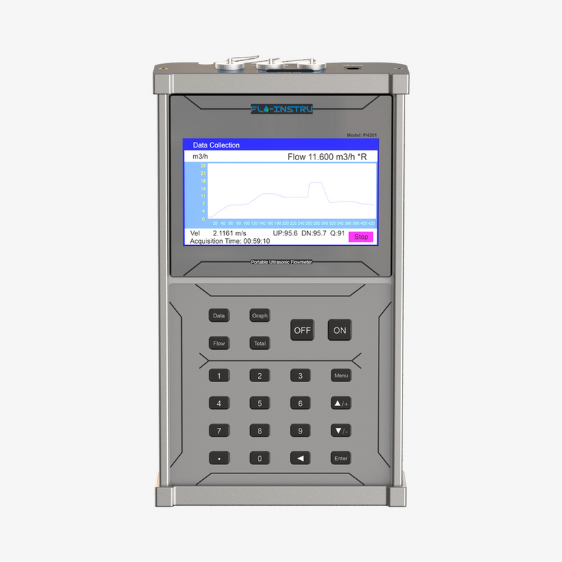PH301 – портативний ультразвуковий витратомір , рис. 5