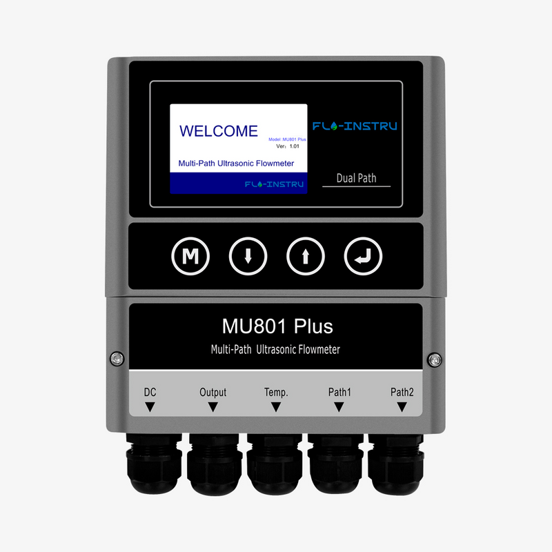 MU801 Plus – багатоканальний ультразвуковий витратомір зі вкрутними датчиками, рис. 1