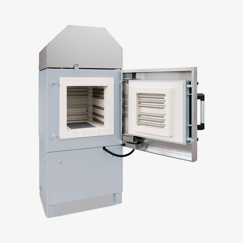 Камерні печі з кам'яною або волокнистою ізоляцією до 1400 °C серії LH, рис. 1