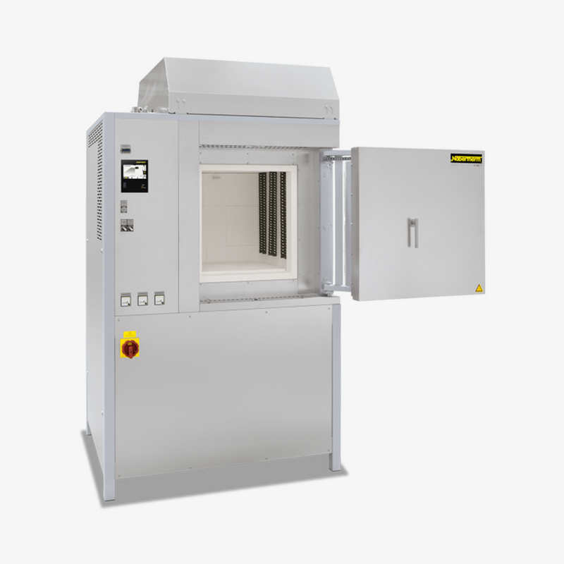 Високотемпературні печі з нагрівачами з дисиліциду молібдену з волокнистою ізоляцією до 1800 °C, рис. 0