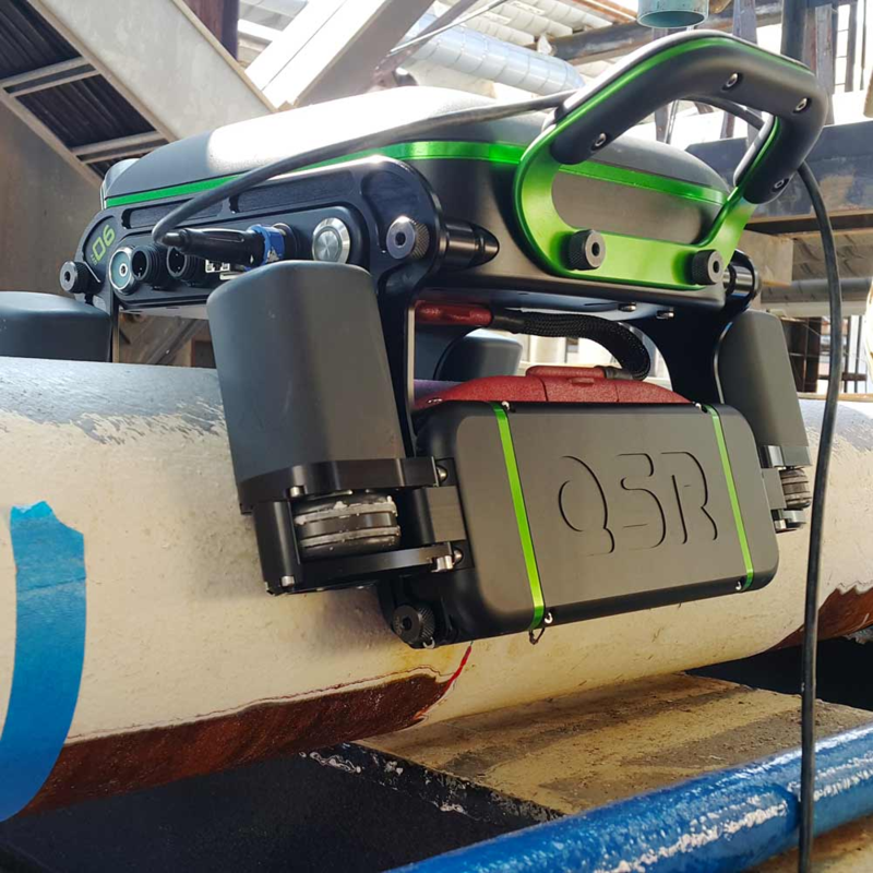 Сканер товщини труб та корозії під опорами QSR1, рис. 5