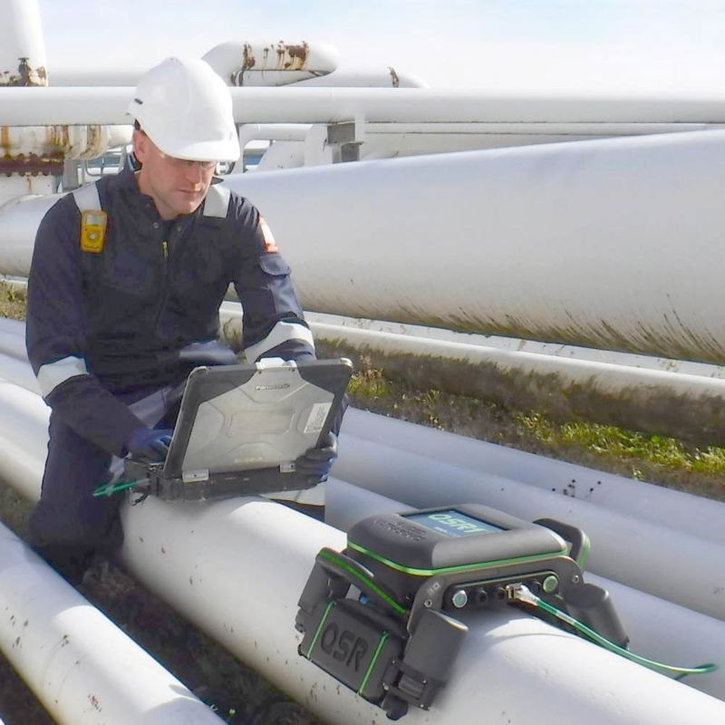 Сканер товщини труб та корозії під опорами QSR1, рис. 6