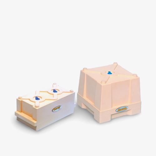 C223, C224 Пластикові форми куба, циліндра й балочки 