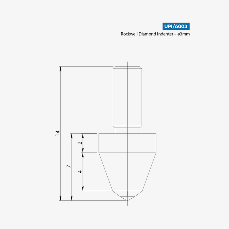 Індентер Роквелла UPI/6003, рис. 1