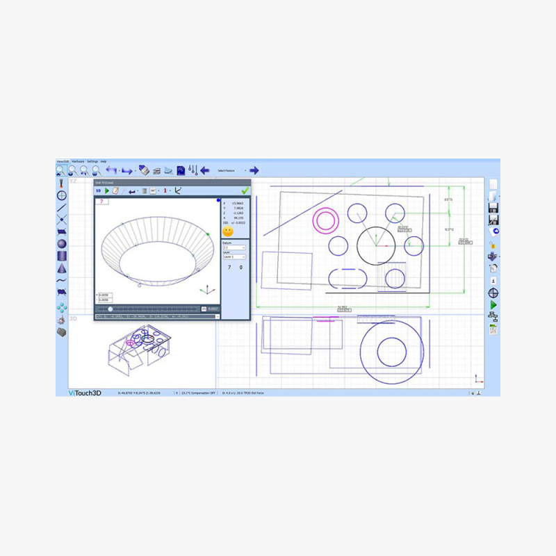 Координатно-вимірювальна машина DELTRON, Vision Engineering, рис. 1
