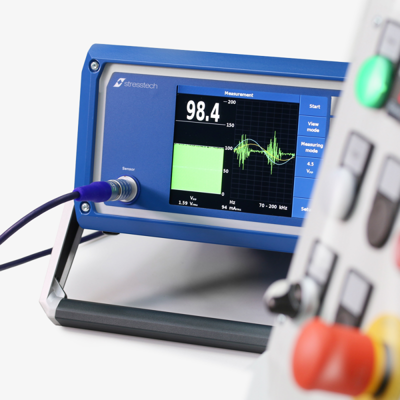 Аналізатор шумів Баркгаузена Rollscan 350, Stresstech, рис. 2