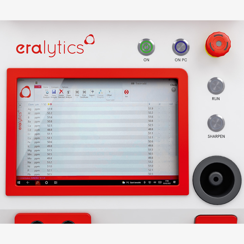 Високоточний аналізатор елементів в оливах ERAOIL, eralytics Австрія, рис. 2