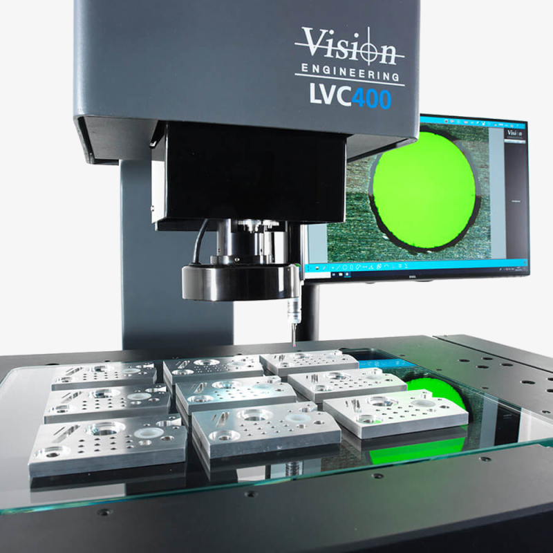 Полностью автоматизированные трехосные измерительные системы, серия LVC, Vision Engineering, рис. 3