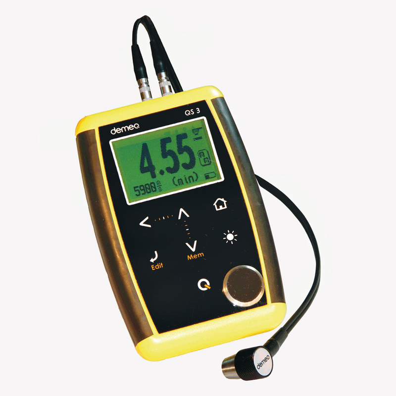 Ультразвуковий товщиномір DEMEQ серії QS-3, рис. 0
