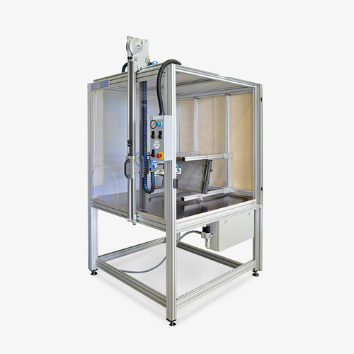 Cтенд для випробувань на удар камінням