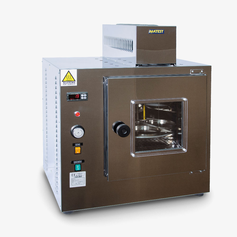 Піч для старіння в'яжучого в тонкому шарі з полицею, що обертається, рис. 0