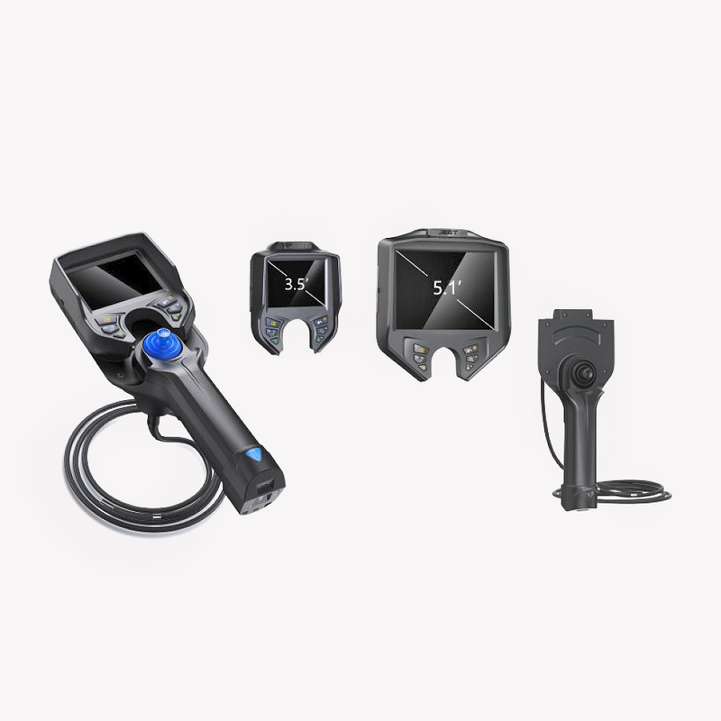 Відеоендоскопи серії CT із вольфрамовим обплетенням зонда й кутом огляду 360° OME-TOP, рис. 2