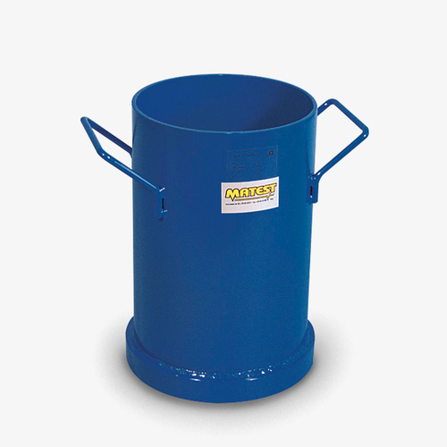 Мірна посудина для визначення щойно замішаного бетону, 10 літрів 