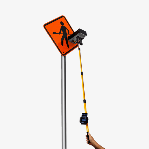 Вертикальний мініретрорефлектометр