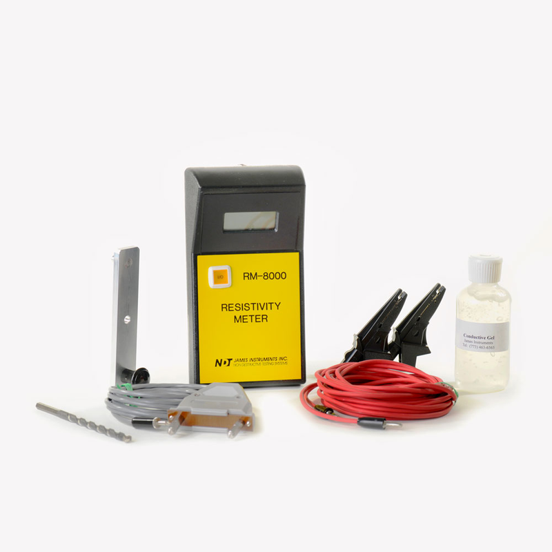 OhmCorr: Вимірювач питомого опору для оцінювання корозійних струмів у бетоні, рис. 0