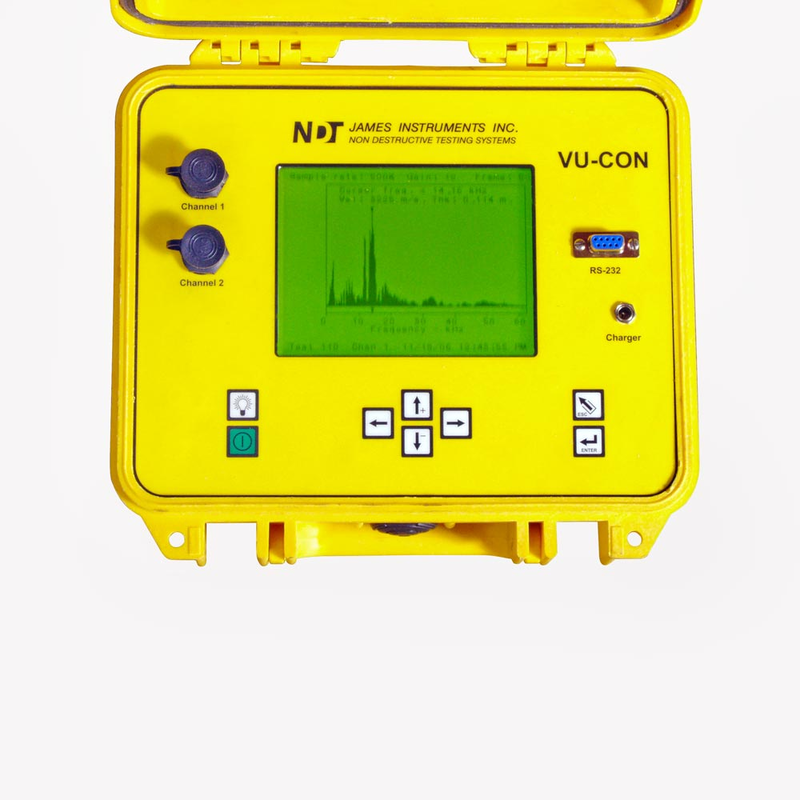 Vu-Con: Система для вимірювання  товщини та якості бетону  , рис. 3