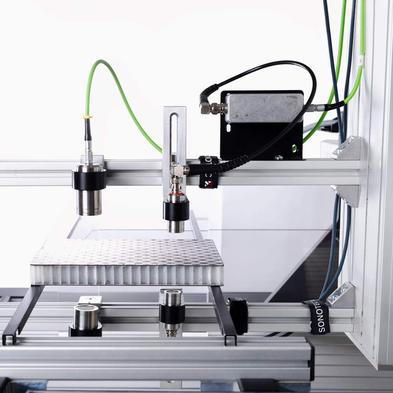 Безконтактна ультразвукова лабораторна  випробувальна система SONOAIR R&D, рис. 2