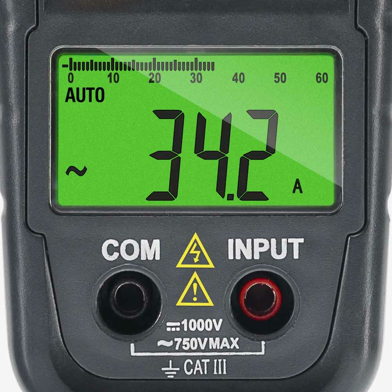 BE44 Струмовимірювальні кліщі, вимірювання постійного та змінного струму об'єднані , рис. 2