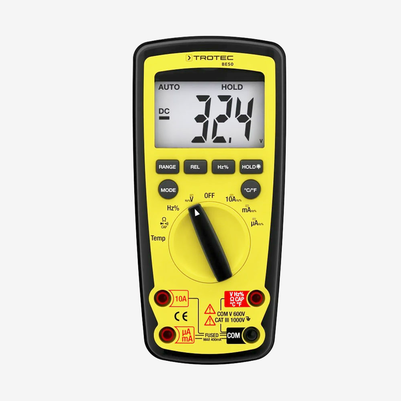 BE50 Цифровий мультиметр (CAT III 1000В / CAT IV 600В), рис. 0
