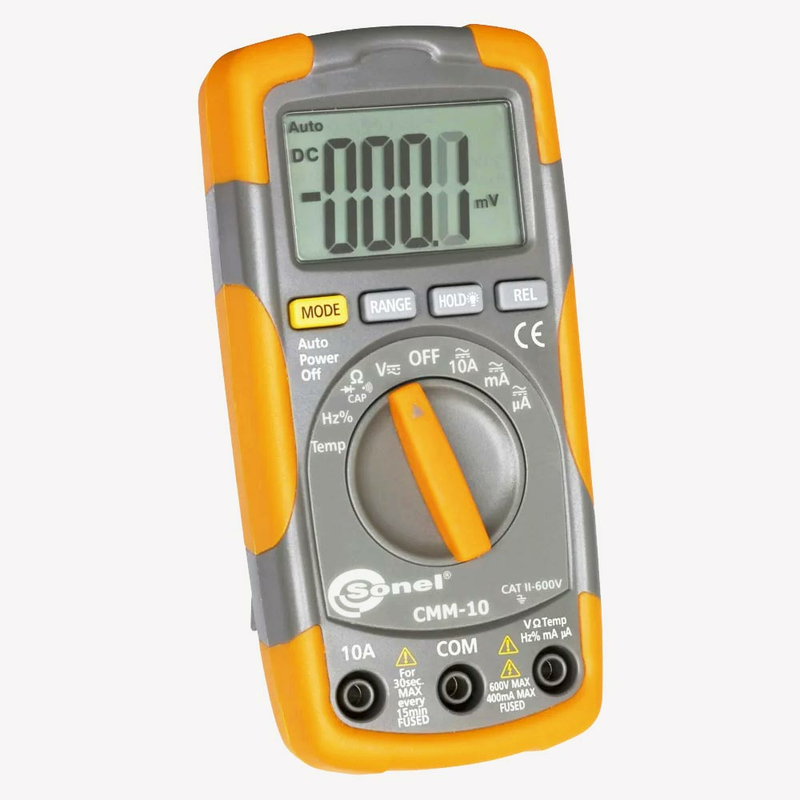 CMM10 – цифровий мультиметр (CAT II 600В), рис. 0