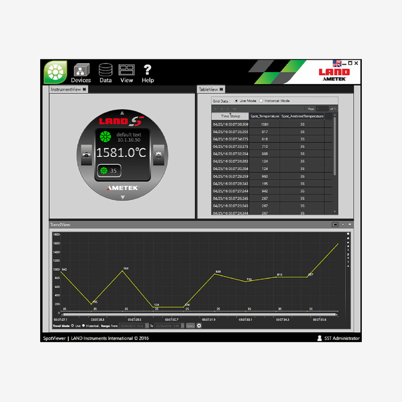 Пірометр для фіксованих безконтактних точкових вимірювань SPOT, рис. 2