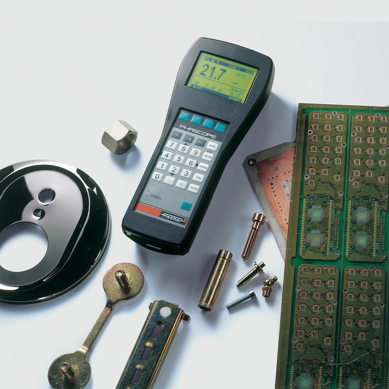 Ручний прилад для вимірювання товщини покриття друкованих плат і поверхонь із гальванічним покриттям PHASCOPE® PMP10, рис. 3