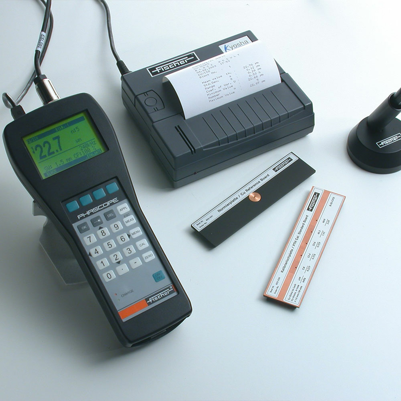 Ручний прилад для вимірювання товщини покриття друкованих плат і поверхонь із гальванічним покриттям PHASCOPE® PMP10, рис. 1