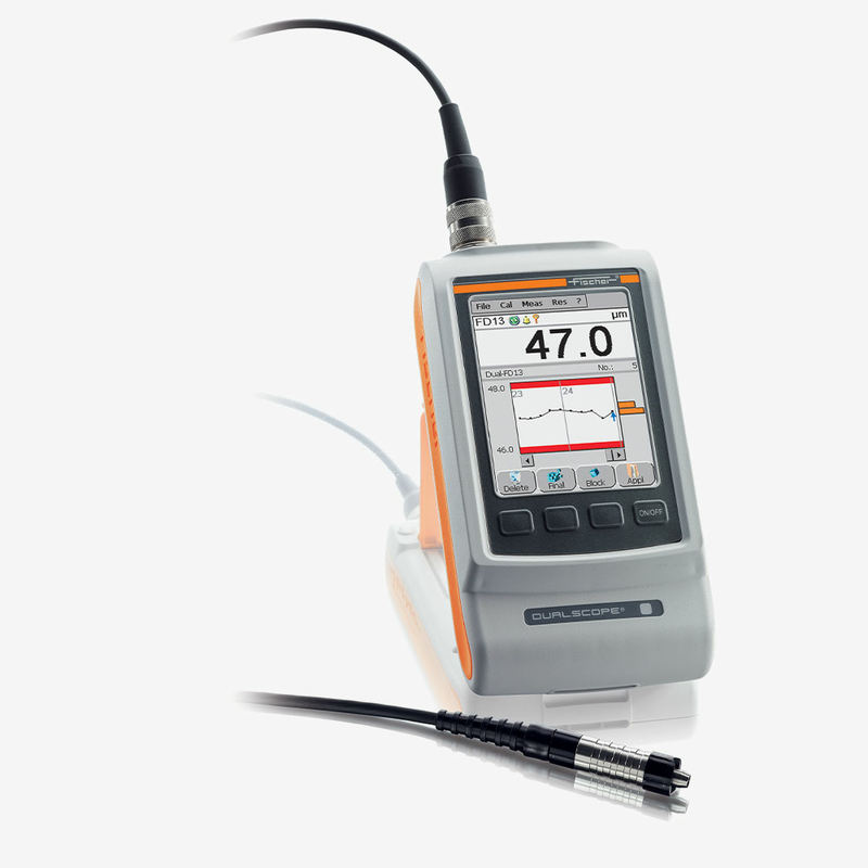 Прилади для вимірювання товщини покриття DUALSCOPE® FMP100 / H FMP 150, рис. 8