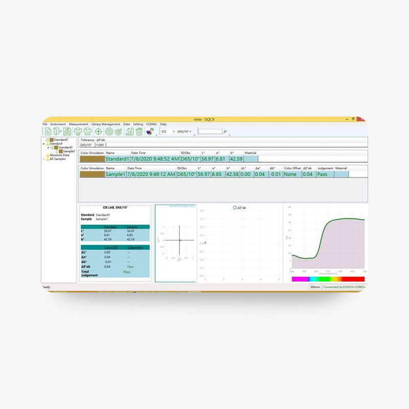 Спектрофотометр YS3010 для вимірювання кольору яєчного жовтка, рис. 2