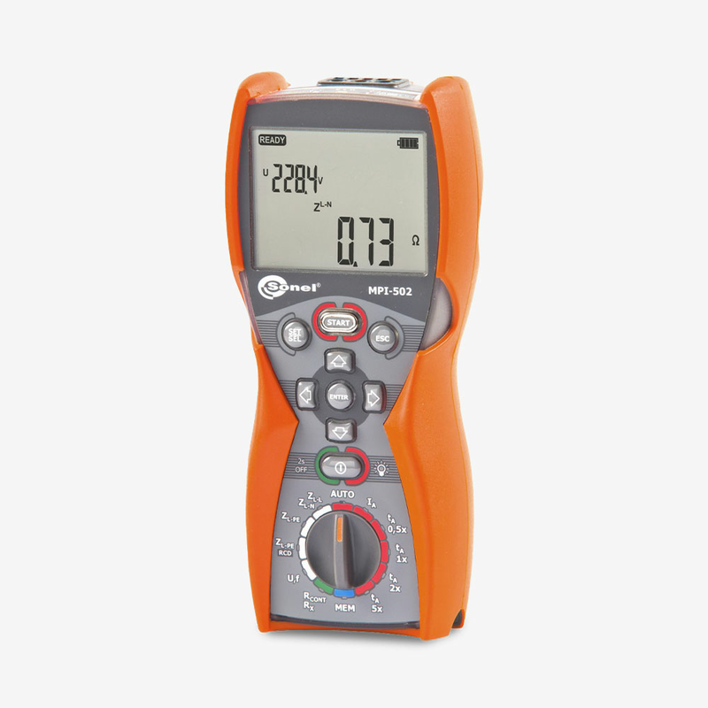 MPI-502UA – вимірювач параметрів електробезпеки електроустановок, рис. 0