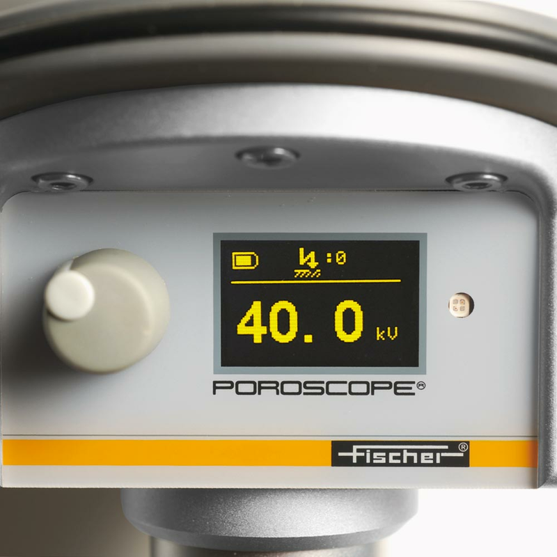 Прилад для контролю суцільності покриттів електроіскровим методом POROSCOPE®, , рис. 3