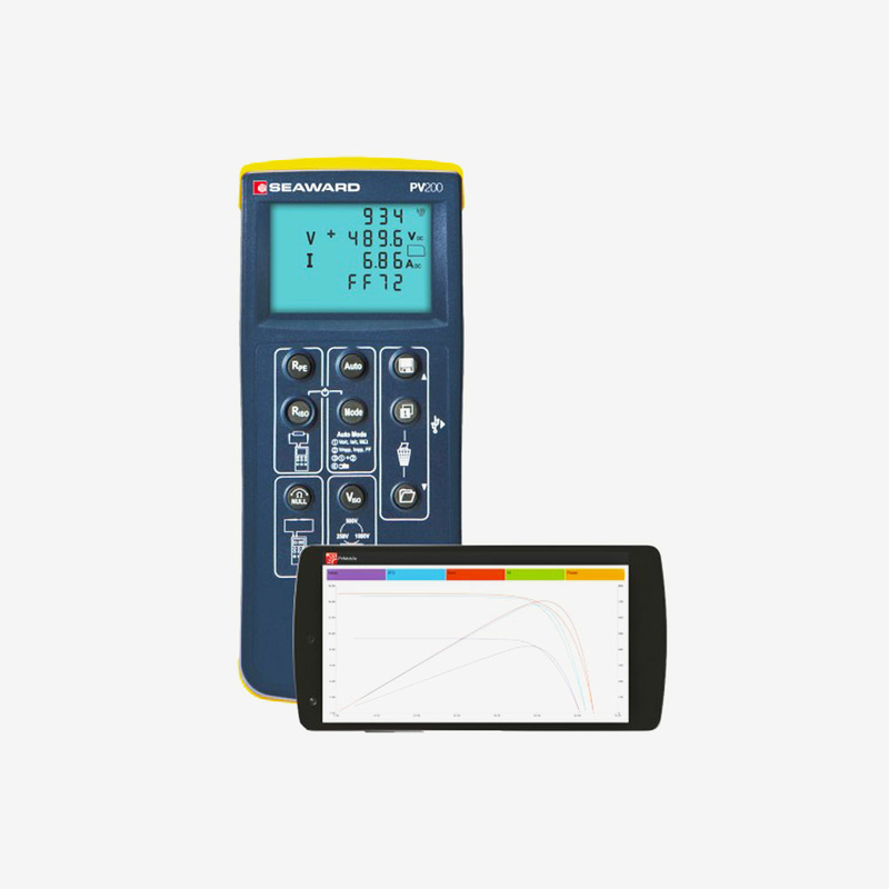 PV200 – тестер електробезпеки й ефективності роботи сонячних панелей, рис. 2