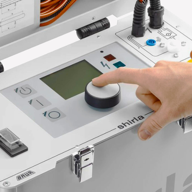 shirla – прилад для випробувань кабельної оболонки та локалізації пошкоджень, рис. 1