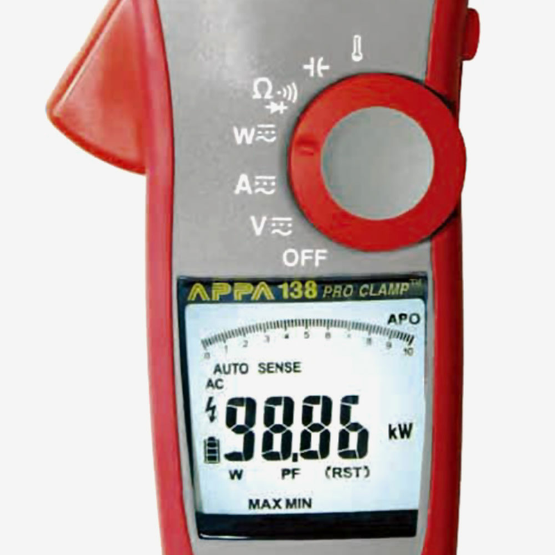 APPA 130-series Струмовимірювальні кліщі-ватметри, рис. 1